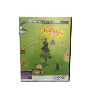 OESD Home For The Holidays J Fink & Lakeland Design Multiformatted Embroidery CD